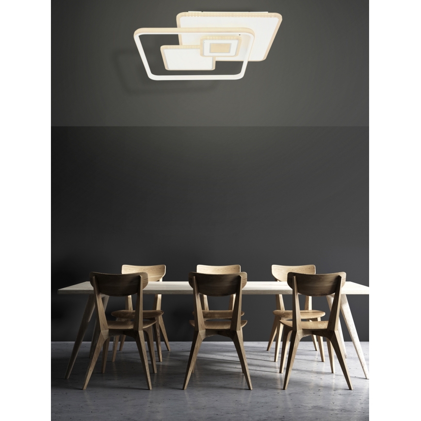 Globo - Iluminação de teto LED com regulação LED/50W/230V 3000-6000K + controlo remoto