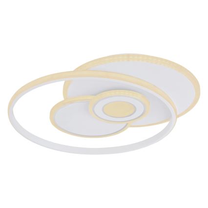 Globo - Candeeiro de tecto LED dimerizável LED/50W/230V 2700-6000K Wi-Fi Tuya 46x54,5 cm + comando à distância