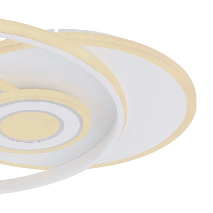 Globo - Candeeiro de tecto LED dimerizável LED/50W/230V 2700-6000K Wi-Fi Tuya 46x54,5 cm + comando à distância
