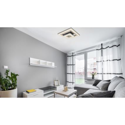 Globo - Luminária de teto LED dimmerizável LED/50W/230V 2700-6000K + controlo remoto