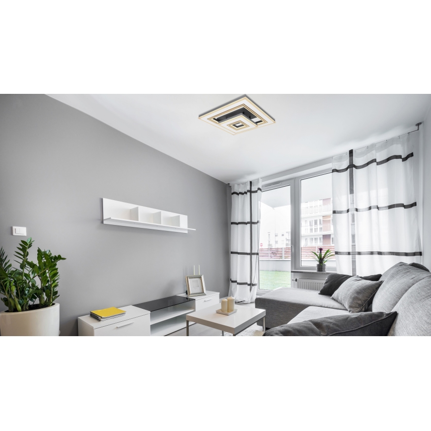 Globo - Luminária de teto LED dimmerizável LED/50W/230V 2700-6000K + controlo remoto