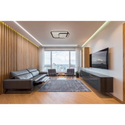 Globo 48459-48 - Candeeiro de teto LED dimerizável ANI LED/48W/230V 2700-6000K 48x52 cm + comando remoto