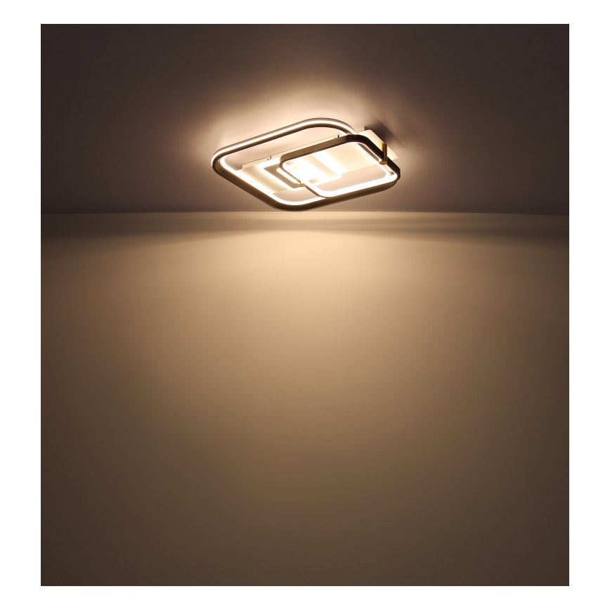 Globo 48459-48 - Candeeiro de teto LED dimerizável ANI LED/48W/230V 2700-6000K 48x52 cm + comando remoto