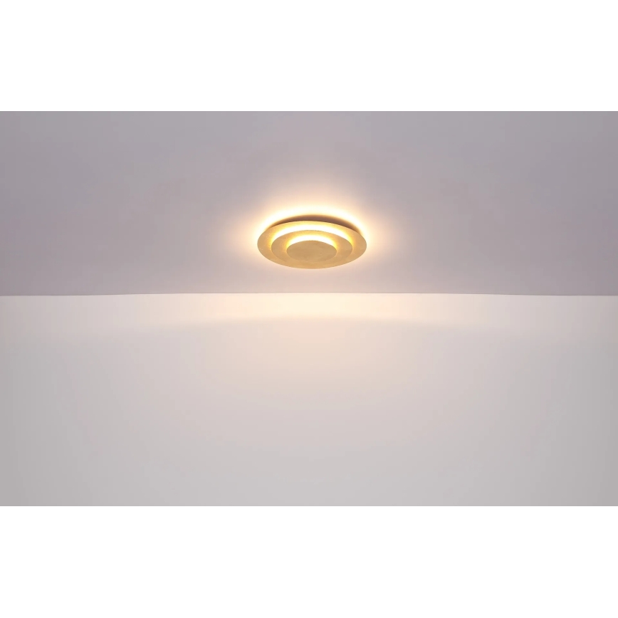 Globo - Plafon LED/18W/230V 3000K Ø 18 cm dourado