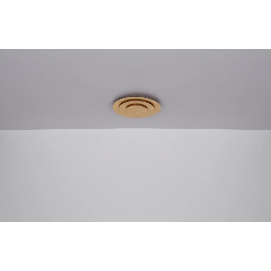 Globo - Plafon LED/18W/230V 3000K Ø 18 cm dourado