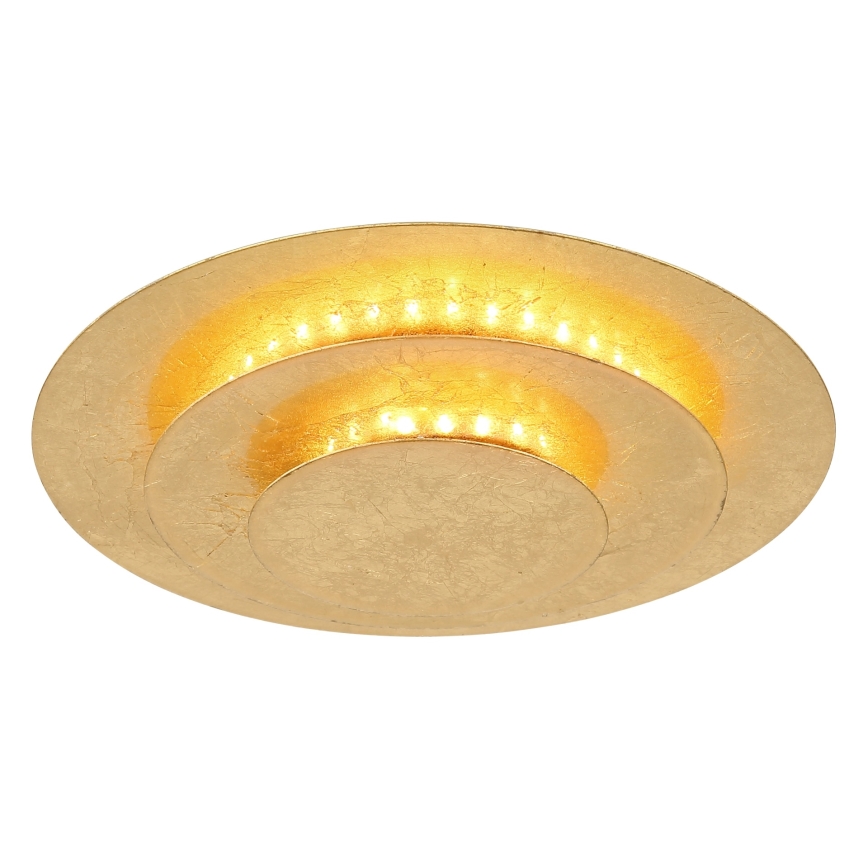 Globo - Plafon LED/18W/230V 3000K Ø 18 cm dourado