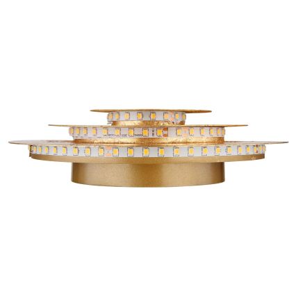Globo - Plafon LED/18W/230V 3000K Ø 18 cm dourado