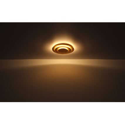Globo - Candeeiro de tecto LED/40W/230V 3000K Ø 49 cm dourado