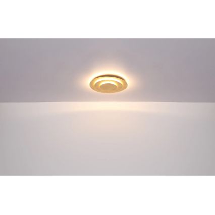 Globo - Candeeiro de tecto LED/40W/230V 3000K Ø 49 cm dourado