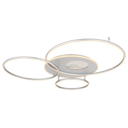 Globo - Candeeiro de tecto LED regulável LED/70W/230V 2700-6500K cromado mate + comando remoto