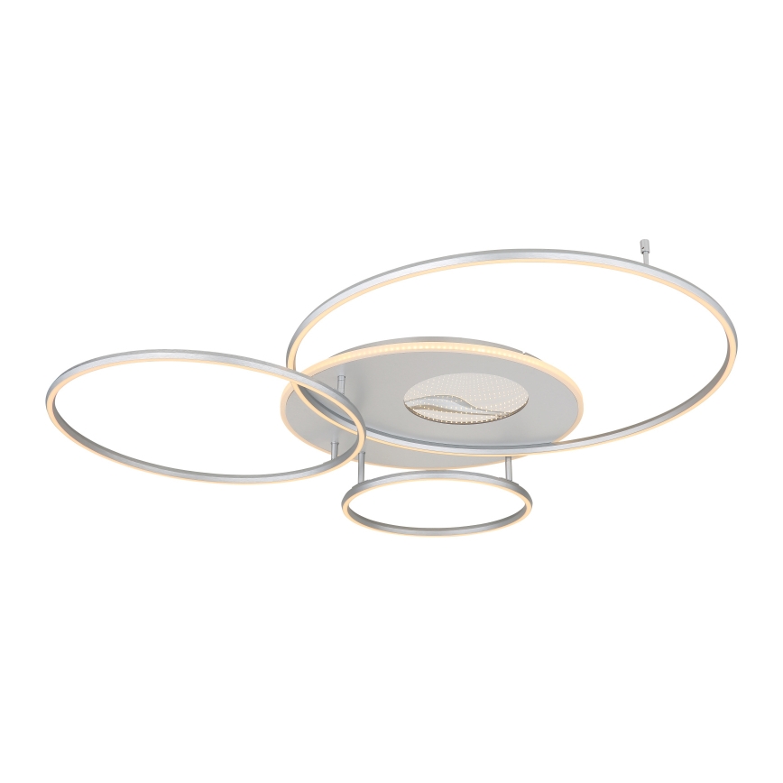 Globo - Candeeiro de tecto LED regulável LED/70W/230V 2700-6500K cromado mate + comando remoto