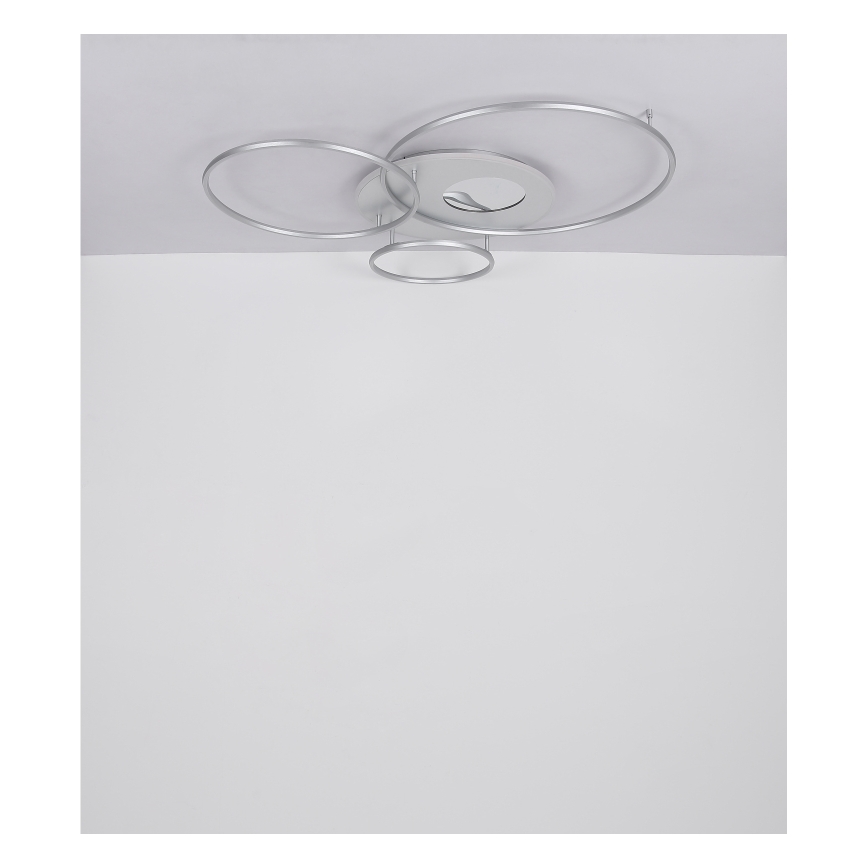 Globo - Candeeiro de tecto LED regulável LED/70W/230V 2700-6500K cromado mate + comando remoto