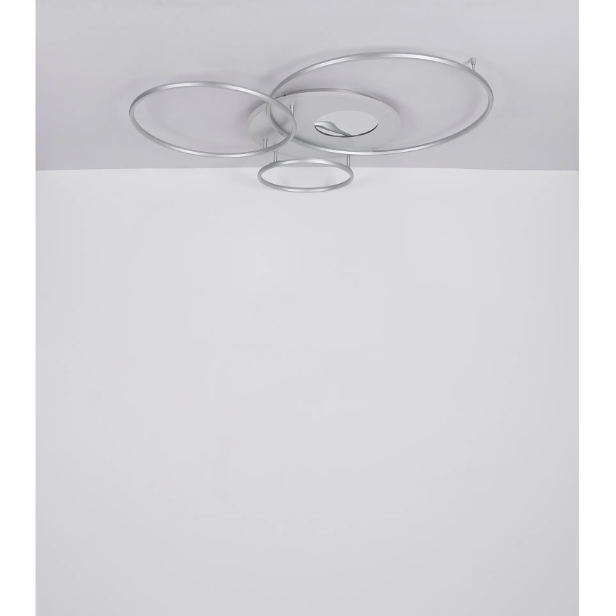 Globo - Plafon LED dimerizável LED/70W/230V 2700-6500K Wi-Fi Tuya cromo fosco + controlo remoto