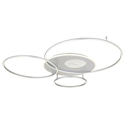Globo - Plafon LED dimerizável LED/70W/230V 2700-6500K Wi-Fi Tuya cromo fosco + controlo remoto