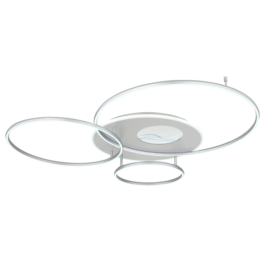 Globo - Plafon LED dimerizável LED/70W/230V 2700-6500K Wi-Fi Tuya cromo fosco + controlo remoto