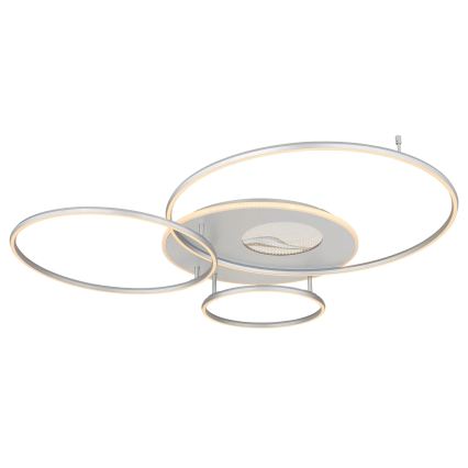 Globo - Plafon LED dimerizável LED/70W/230V 2700-6500K Wi-Fi Tuya cromo fosco + controlo remoto