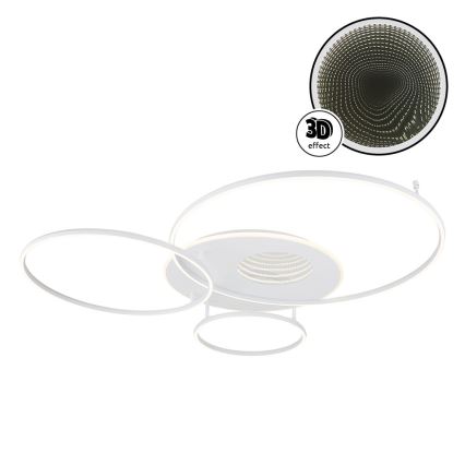 Globo - Luminária de teto LED dimerizável LED/70W/230V 2700-6500K 105x26,5 cm branca + comando remoto