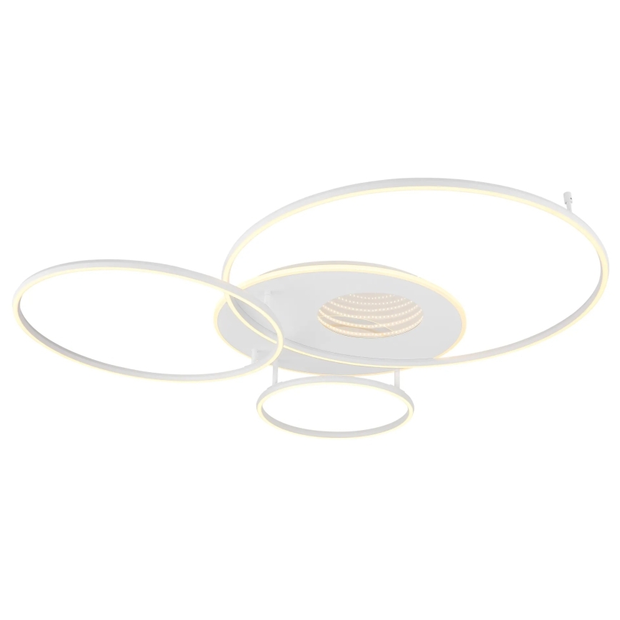 Globo - Luminária de teto LED dimerizável LED/70W/230V 2700-6500K 105x26,5 cm branca + comando remoto