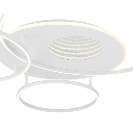 Globo - Luminária de teto LED dimerizável LED/70W/230V 2700-6500K 105x26,5 cm branca + comando remoto