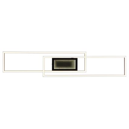 Globo - Candeeiro de tecto LED dimerizável LED/42W/230V 2700-6500K 19,6x96 cm preto + controlo remoto