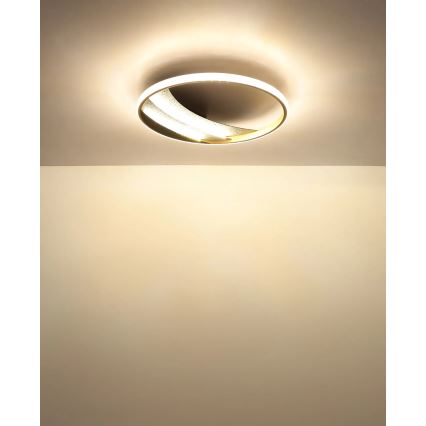 Globo - Luminária de teto LED/24W/230V 3000/4000/6000K Ø 41 cm dourada
