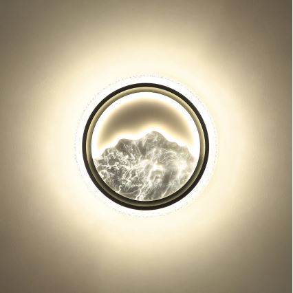 Globo - Candeeiro de tecto LED LED/28W/230V 3000/4200/6000K Ø 39,5 cm prateado