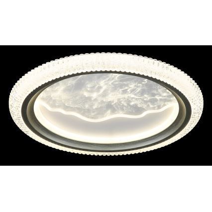 Globo - Candeeiro de tecto LED LED/28W/230V 3000/4200/6000K Ø 39,5 cm prateado