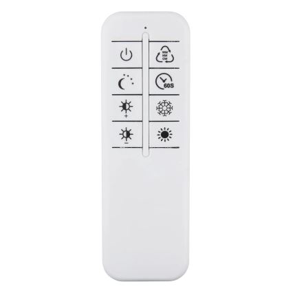 Globo - Candeeiro de teto LED dimerizável LED/60W/230V 2700-6000K Ø 59 cm branco/creme + controlo remoto