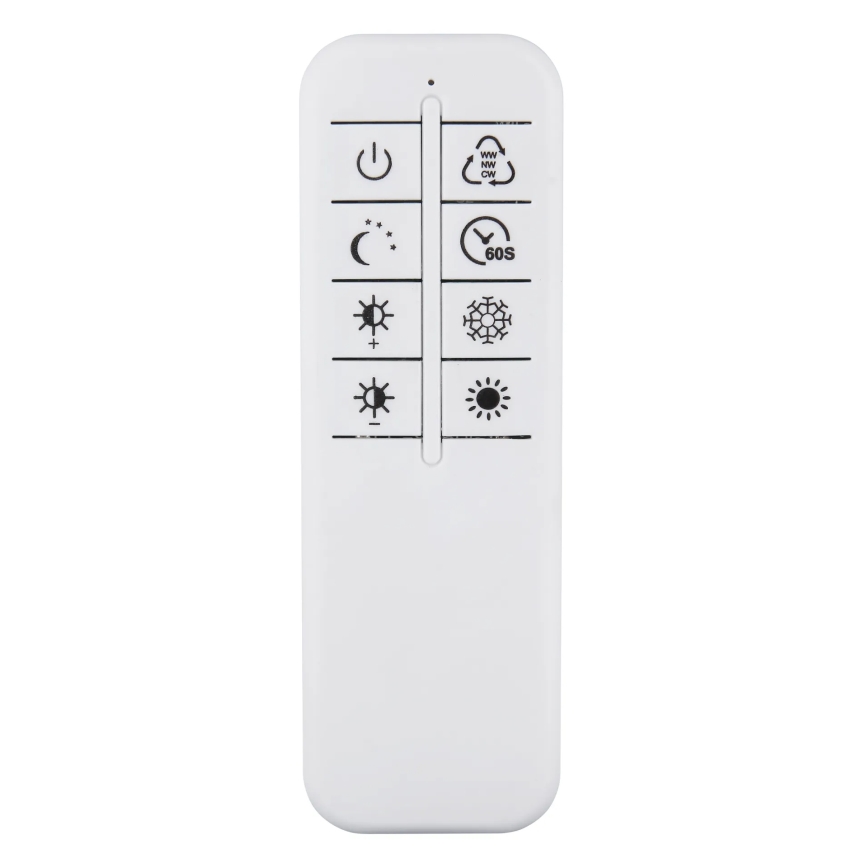 Globo - Candeeiro de teto LED dimerizável LED/60W/230V 2700-6000K Ø 59 cm branco/creme + controlo remoto