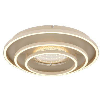 Globo - Candeeiro de tecto LED/40W/230V 3000/4000/6000K Ø 51 cm bege