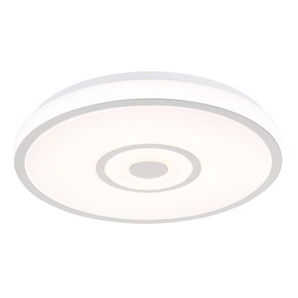 Globo - Candeeiro de tecto LED/24W/230V 3000/4000/6000K Ø 38 cm branco/cromo mate