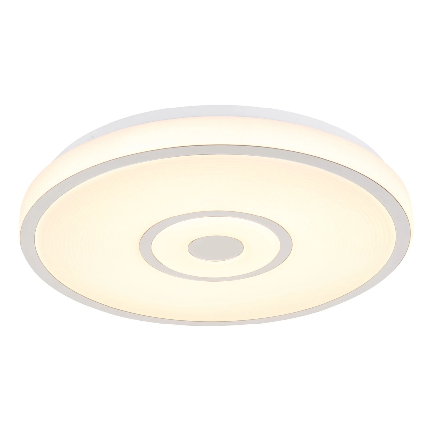 Globo - Candeeiro de tecto LED/24W/230V 3000/4000/6000K Ø 38 cm branco/cromo mate