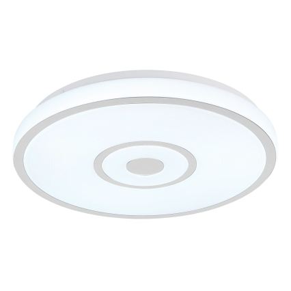 Globo - Candeeiro de tecto LED/24W/230V 3000/4000/6000K Ø 38 cm branco/cromo mate