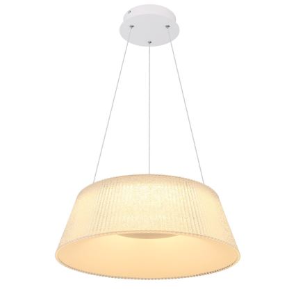 Globo - Candelabro num fio fosco LED LED/45W/230V + controlo remoto