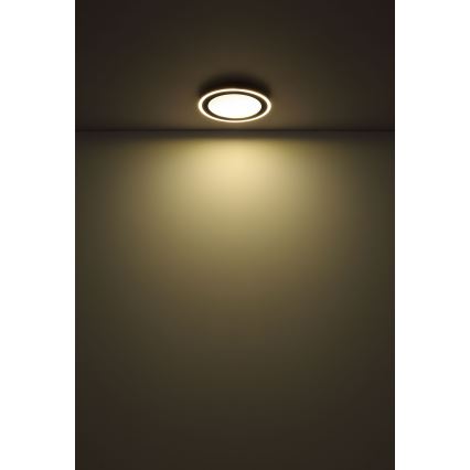 Globo - Iluminação de teto LED LED/24W/230V 4000K diâmetro 34 cm preto