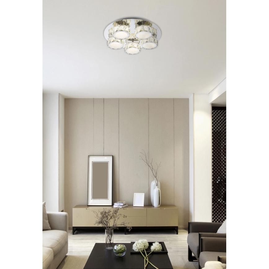 Globo - Iluminação de teto LED com regulação LED/40W/230V 4000K diâmetro 40 cm