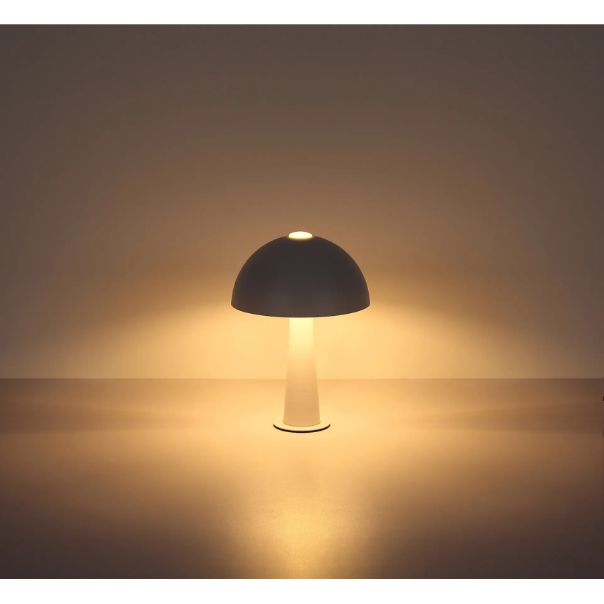 Globo - Candeeiro de mesa 1xE14/25W/230V branco