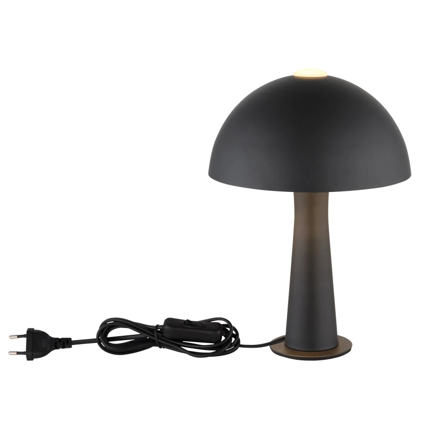 Globo - Candeeiro de mesa 1xE14/25W/230V preto