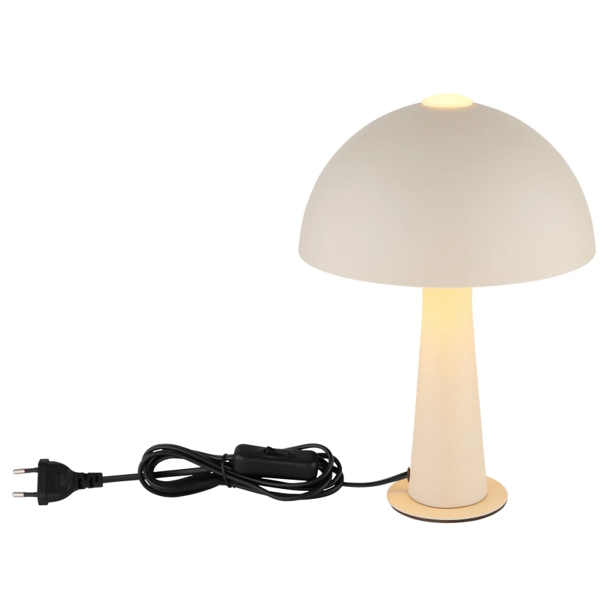 Globo - Candeeiro de mesa 1xE14/25W/230V bege