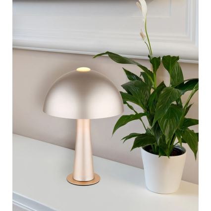 Globo - Candeeiro de mesa 1xE14/25W/230V creme