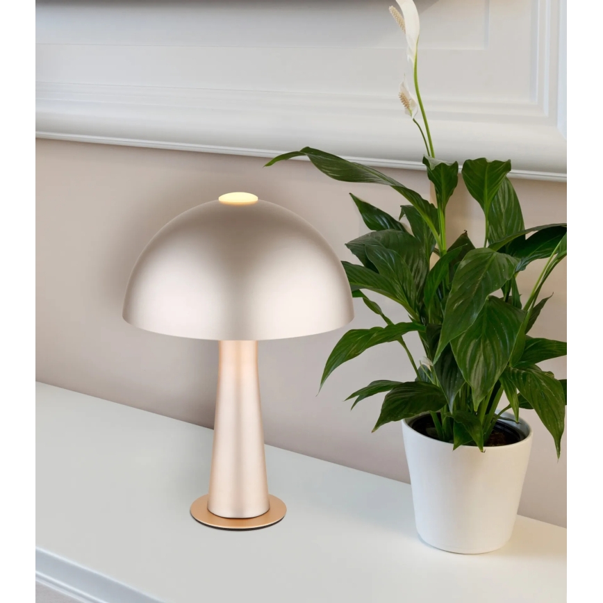Globo - Candeeiro de mesa 1xE14/25W/230V creme