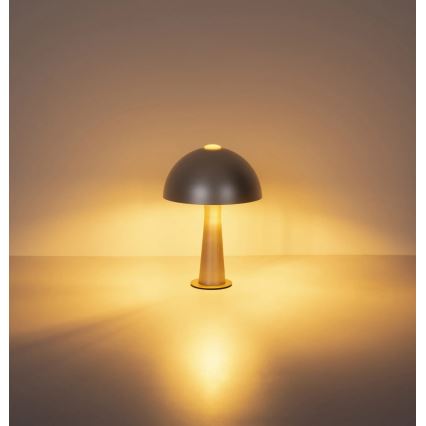 Globo - Candeeiro de mesa 1xE14/25W/230V creme