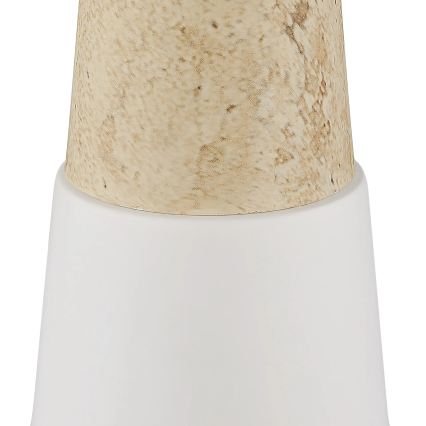 Globo - Candeeiro de mesa 1xE27ILLU/40W/230V creme