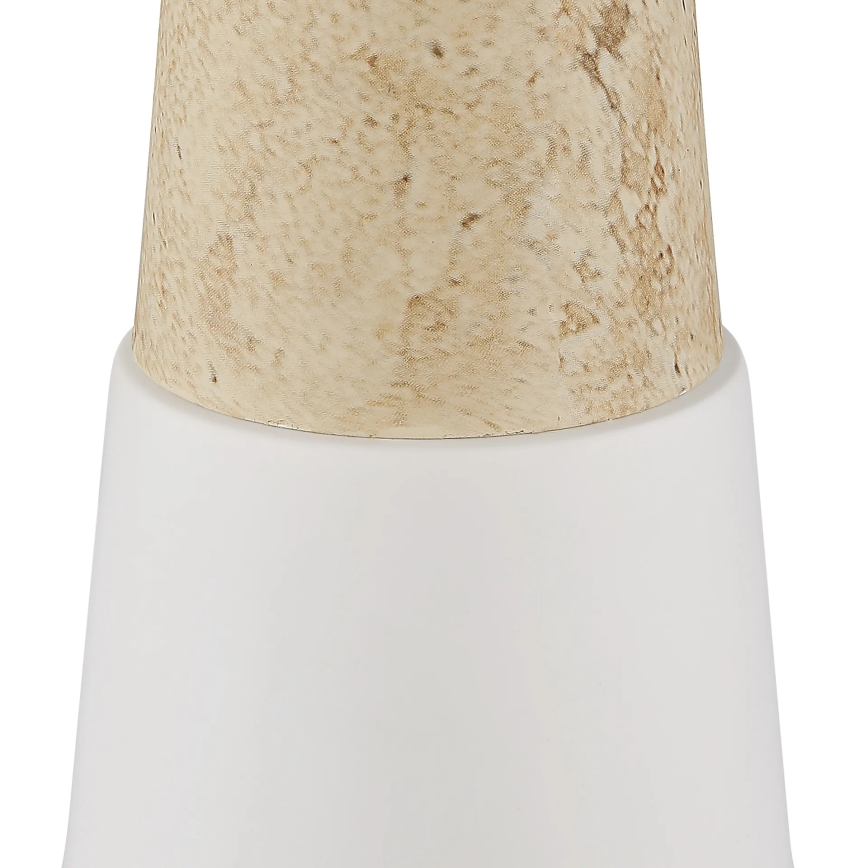 Globo - Candeeiro de mesa 1xE27ILLU/40W/230V creme