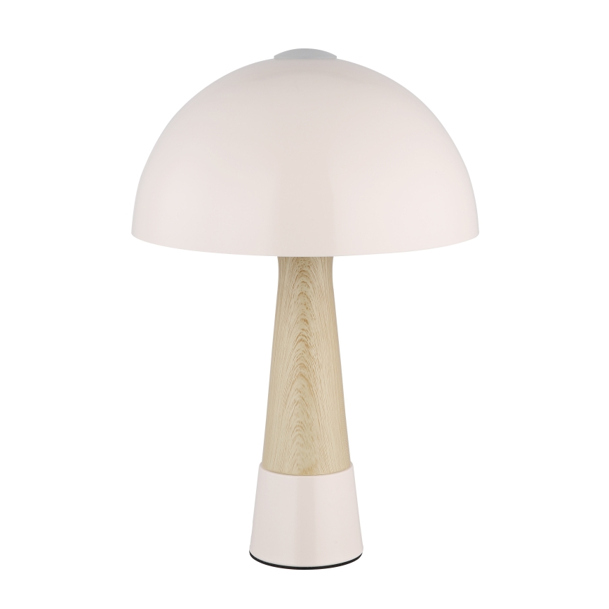 Globo - Candeeiro de mesa 1xE27ILLU/40W/230V bege