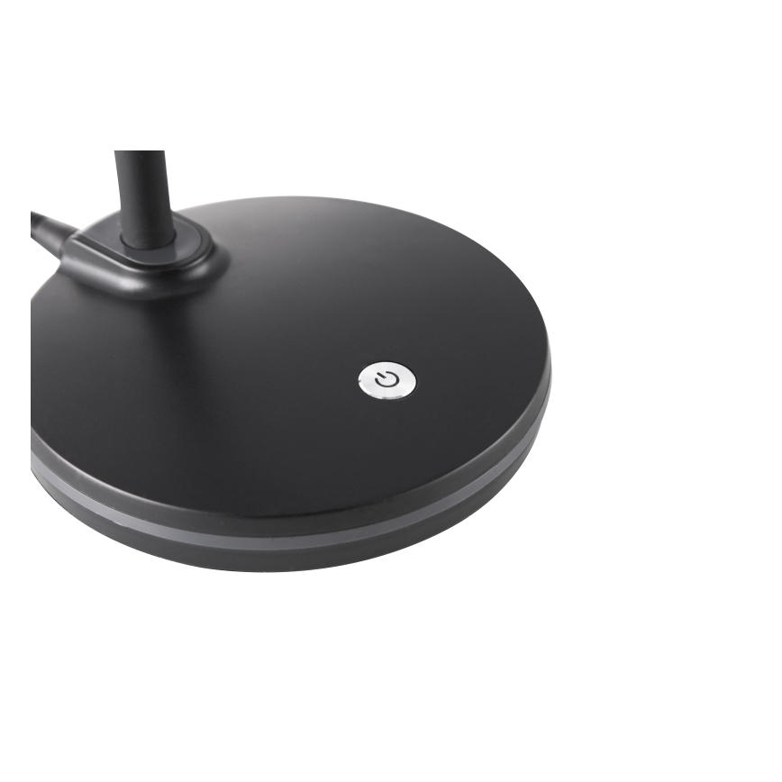 Globo - Candeeiro de mesa táctil LED com regulação LED/4W/230V preto