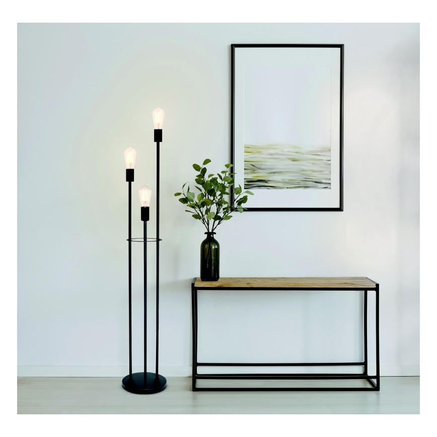 Globo - Luminária de piso 3xE27/60W/230V