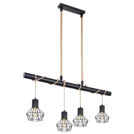 Globo - Candelabro suspenso 4xE27/60W/230V