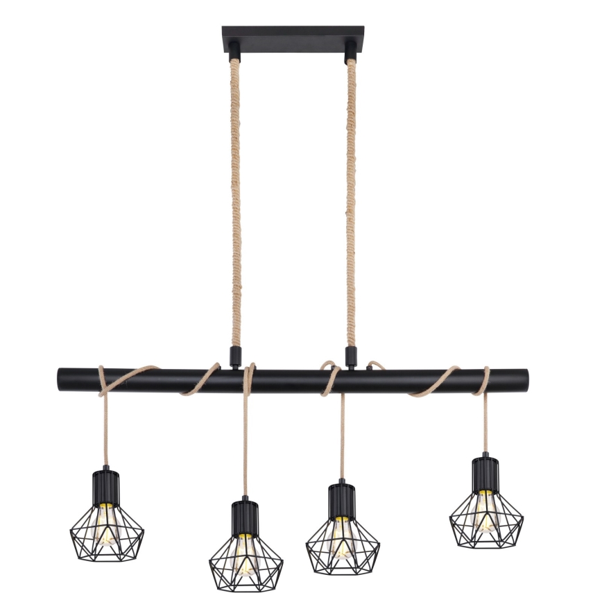 Globo - Candelabro suspenso 4xE27/60W/230V