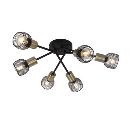 Globo - Candelabro fixo 6xE14/40W/230V